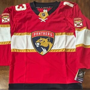 Florida Panthers Sam Reinhart Adult Large (52) Red Jersey NWT